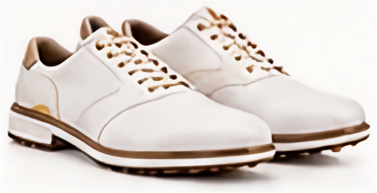 Golf Shoes Donna — Bianco · fronte