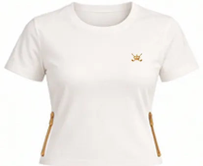 The Essential Tee — Bianco · fronte