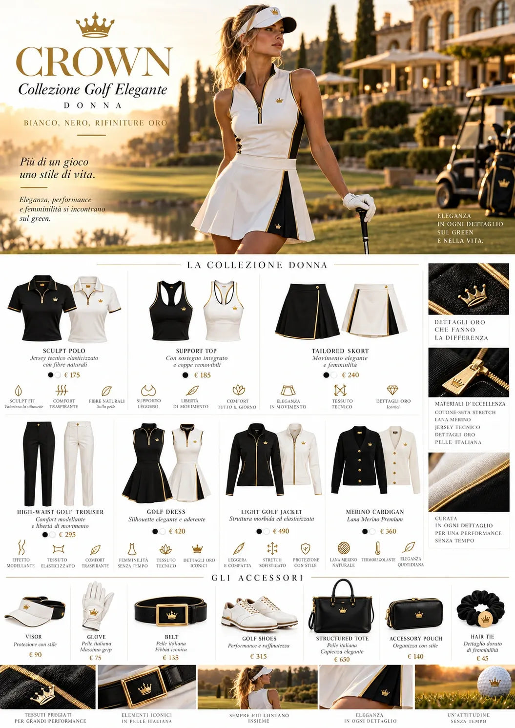 CROWN Golf women