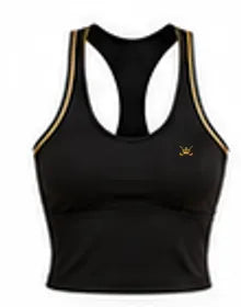 Support Top — Nero · fronte