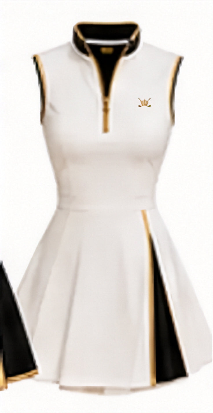 Golf Dress — Bianco · fronte
