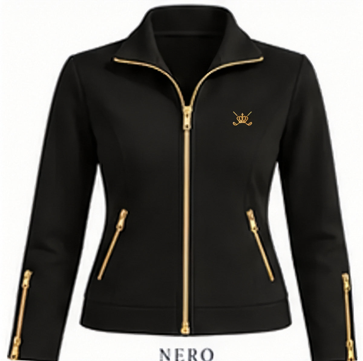 The Transit Jacket — Nero · fronte