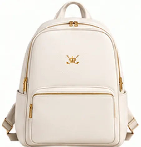 The Luxury Backpack — Bianco · fronte