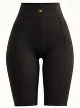 Sculpt Pant — Nero · fronte