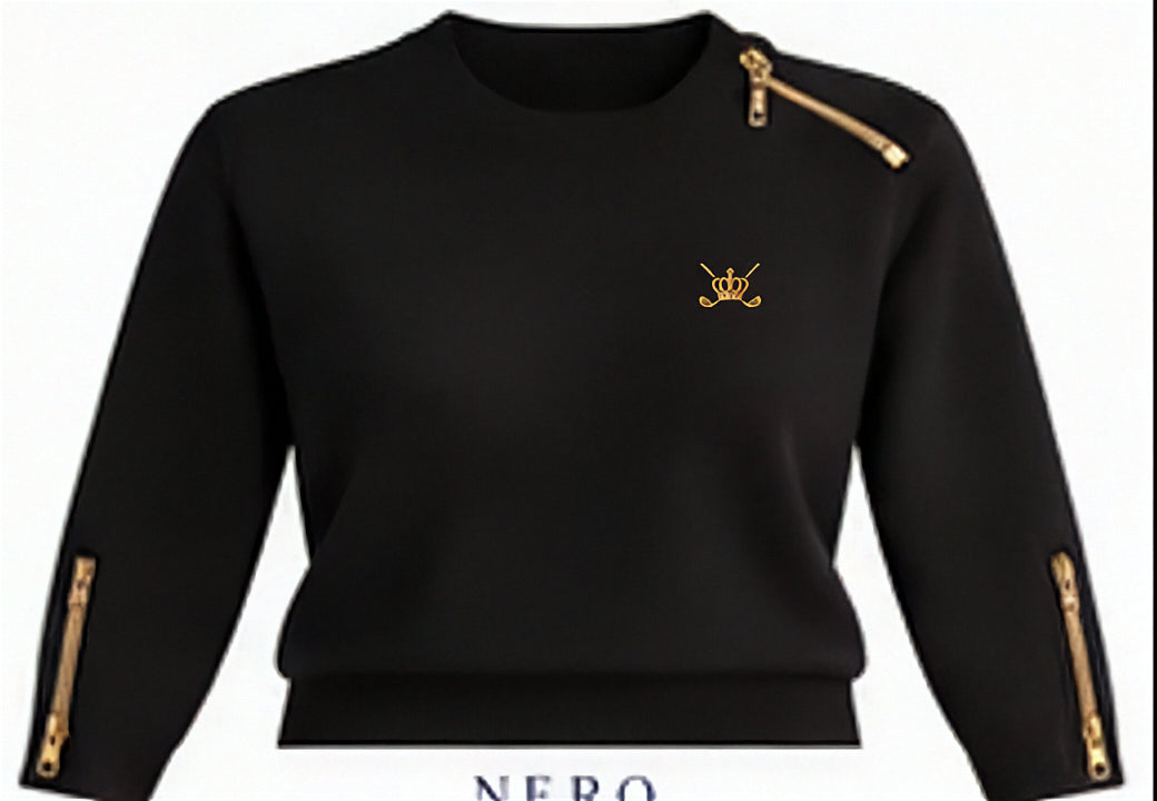 The Soft Knit — Nero · fronte