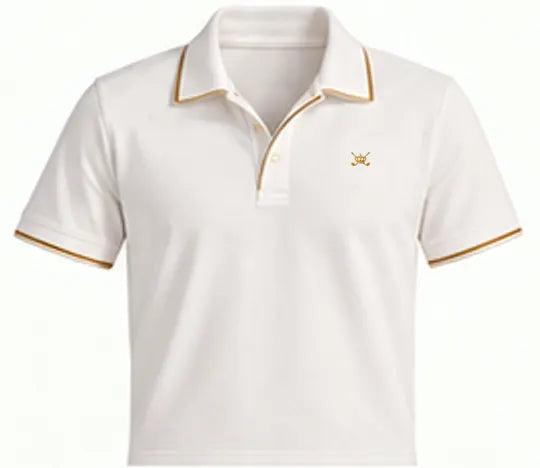 The Performance Polo — Bianco · fronte